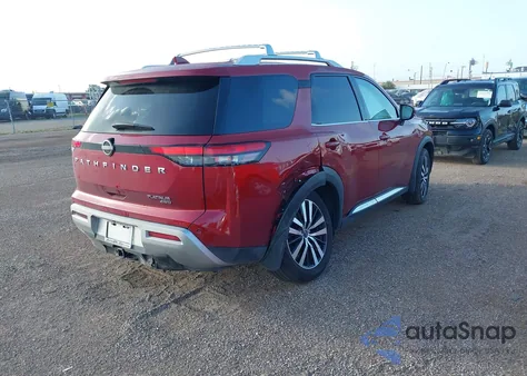 2023 Nissan Pathfinder Platinum 4Wd from USA, damaged, VIN 5N1DR3DK6PC221322